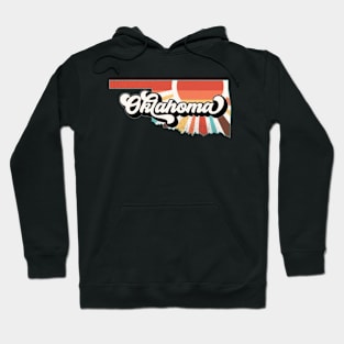 Oklahoma State Map Hoodie